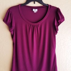 Womens short sleeve blouse